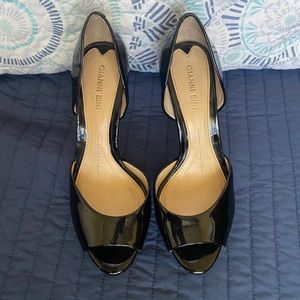 Gianni Bono Peep Toe Stiletto